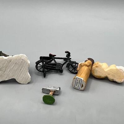 Lot of Small Miscellaneous Resin Plastic Figurines