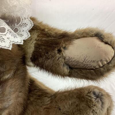 Lot. 5415. Pair of Signed Vintage A Mothers Grimm Bears, Signed by Ellen Grimm