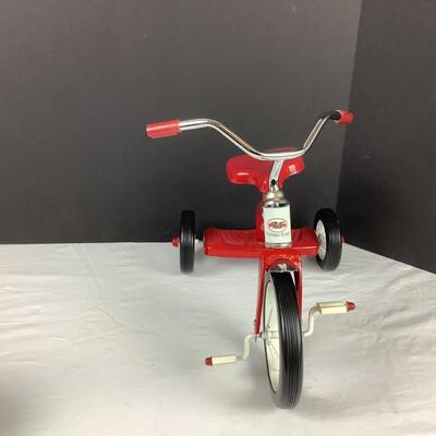 Lot. 5417. Flexible Flyer Tricycle & Small Acrylic Wheel Barrow