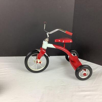 Lot. 5417. Flexible Flyer Tricycle & Small Acrylic Wheel Barrow