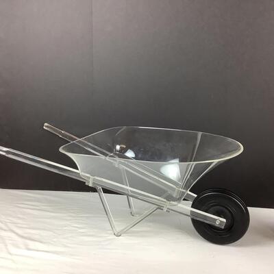 Lot. 5417. Flexible Flyer Tricycle & Small Acrylic Wheel Barrow