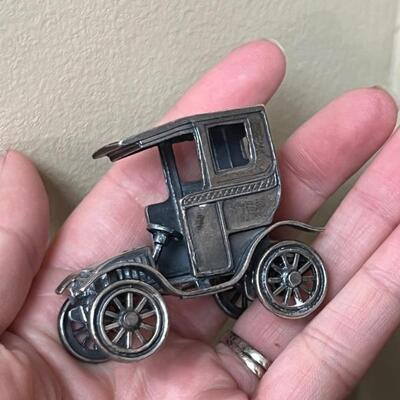 Silver car
