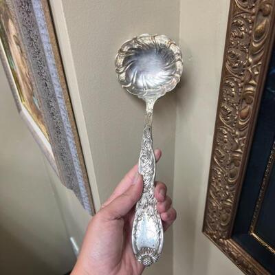 Silver Tiffany & Co serving spoon