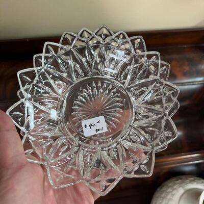 Crystal dish