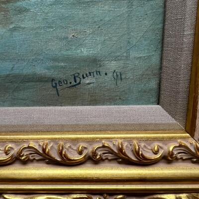 Signed George Bunn signed