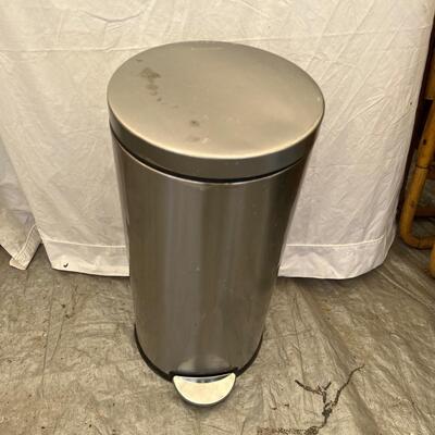 5442 Simple Human Stainless Wastebasket 30 liters
