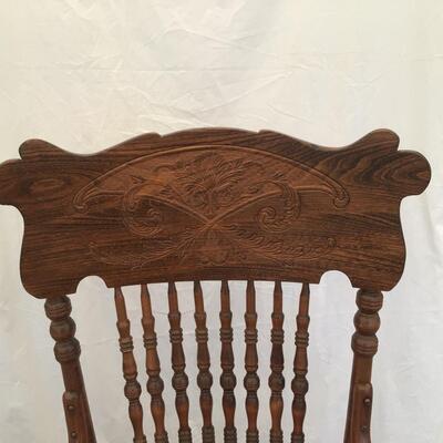 5430 Vintage Oak Adjustable Office Chair