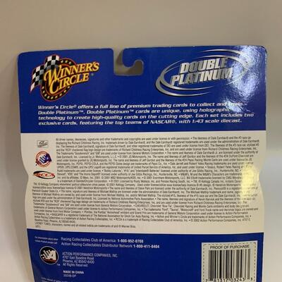 Dale Earnhardt JR #3 MONTE CARLO REMATCH OREO Winners Circle Double Platinum 5â€ long approx & Starting Lineup- Winner's Circle...