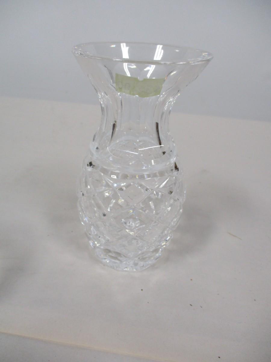 Waterford Vase & Cordials