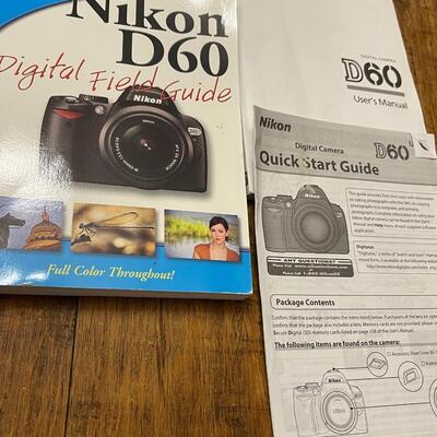 NIKON ~ D60 Digital Camera ~ EUC