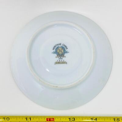 ELEGANT NORITAKE CHINA ENGLISH GARDEN TEA CUP AND SAUCER