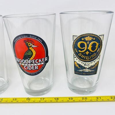 COLLECTIBLE LOT OF BEER GLASSES
