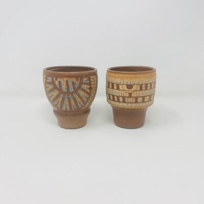 UNIQUE SIGNED HANDMADE POTTERY BUNDLE