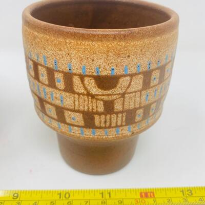 UNIQUE SIGNED HANDMADE POTTERY BUNDLE