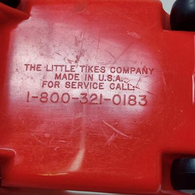VINTAGE LITTLE TIKES COZY COUPE DOLL SIZE CARS WITH PINK FRIEND