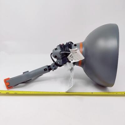 HDX POLYCARBONATE CLAMP LIGHT-NEW LOT #1