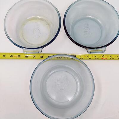 VINTAGE PYREX FLAMEWARE 3PC