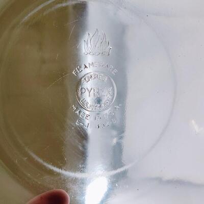 VINTAGE PYREX FLAMEWARE 3PC