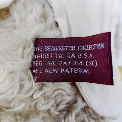 THE BEARINGTON COLLECTION "MICHAEL" ANGEL BUDDY BEAR