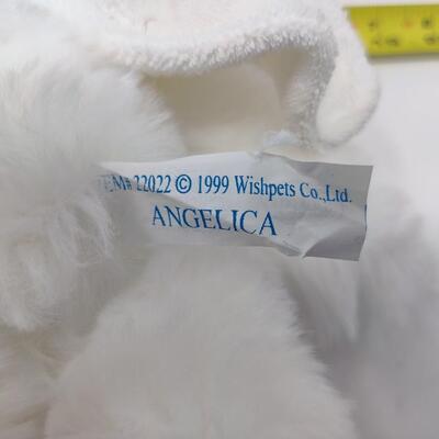 1999 WISHPETS "ANGELICA" ANGEL BEAR