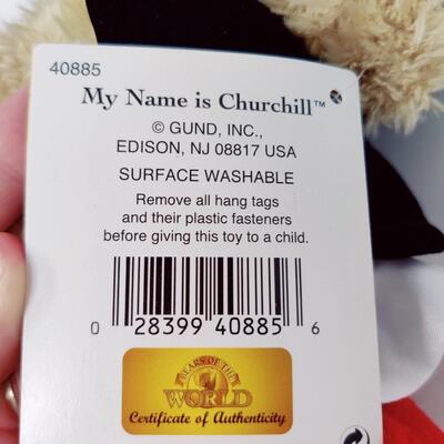 GUND BEARS OF THE WORLD ENGLAND "CHURCHILL"
