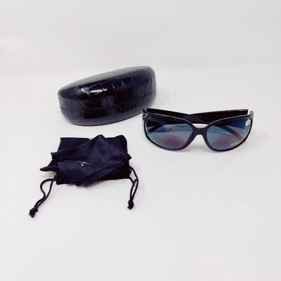 STYLISH BIFOCAL READING SUNGLASSES WITH CASE +3.00
