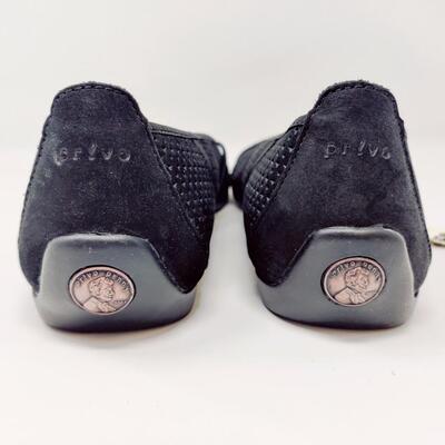 PRIVO PENNY BLACK SLIPPERS WOMEN'S SIZE 10