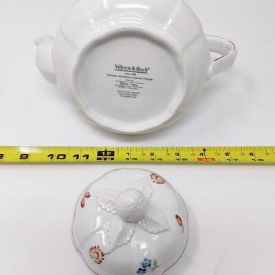 VILLEROY AND BOCH PETITE FLEUR TEA POT