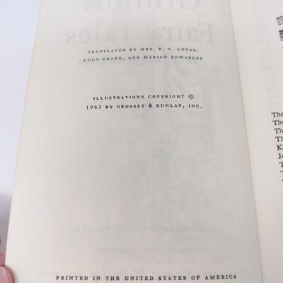 GRIMMS' FAIRY TALES BY THE BROTHERS GRIMM