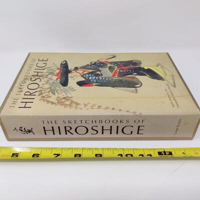 THE SKETCHBOOKS OF HIROSHIGE AND SOTATSU BOOK ART BUNDLE