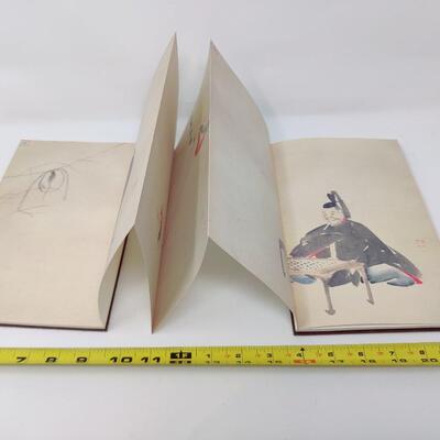 THE SKETCHBOOKS OF HIROSHIGE AND SOTATSU BOOK ART BUNDLE