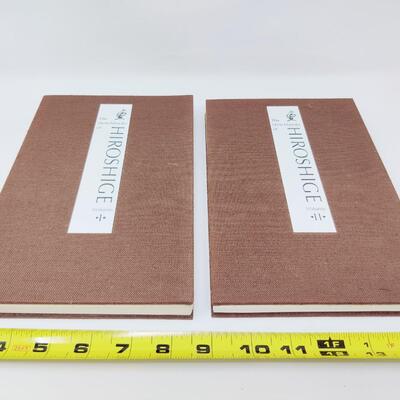 THE SKETCHBOOKS OF HIROSHIGE AND SOTATSU BOOK ART BUNDLE