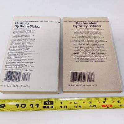 DRACULA AND FRANKENSTEIN BOOK BUNDLE
