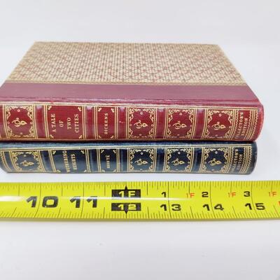 "A TAKE OF TWO CITIES" AND "WUTHERING HEIGHTS" COLLECTORS EDITION POCKETBOOK INC. BOOK BUNDLE