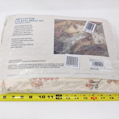 BURLINGTON HOUSE TEXTURED WEAVE CALIFORNIA KING SHEET SET