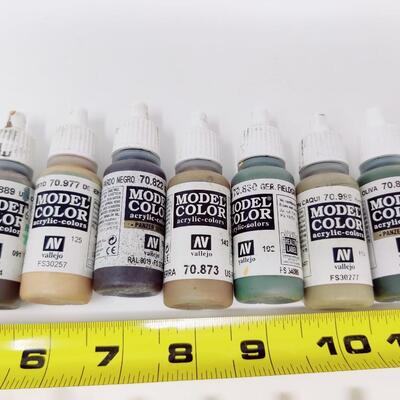 MODEL COLOR ACRYLIC-COLORS LOT #1