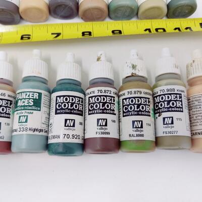 MODEL COLOR ACRYLIC-COLORS LOT #1