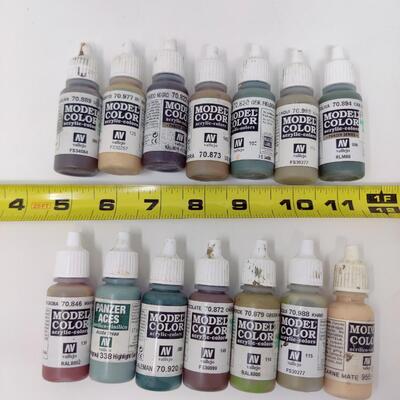 MODEL COLOR ACRYLIC-COLORS LOT #1