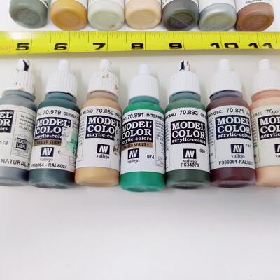 MODEL COLOR ACRYLIC-COLORS LOT #2