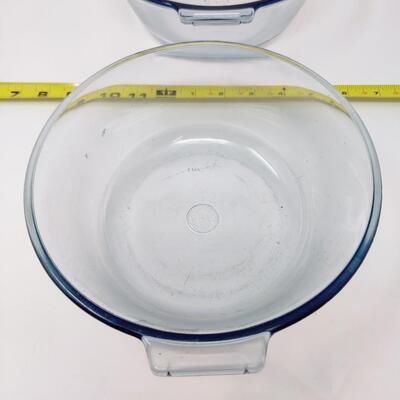 VINTAGE FLAMEWARE PYREX 2PCS