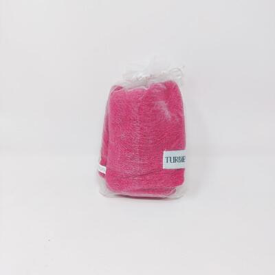 BRAND NEW PINK TURBIE TOWEL