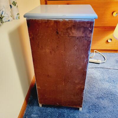 SMALL BLUE PAINTED DRESSER