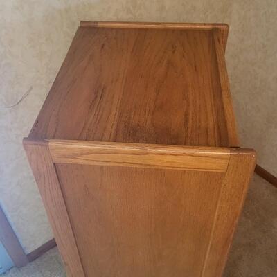 OAK STEREO / DECORATIVE CABINET