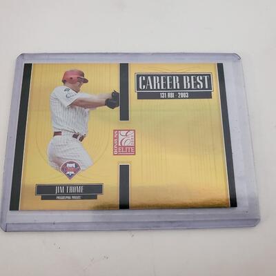 Jim thome card