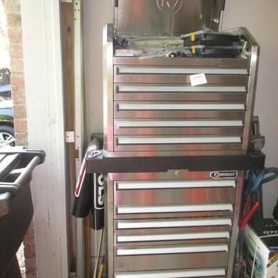 Kobalt Stainless Steel Tool Chest on Wheels