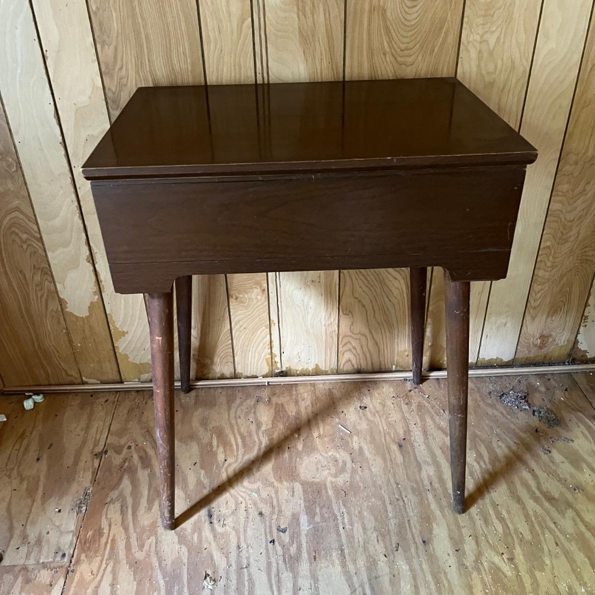 Vintage Kenmore E6354 Sewing Machine Table (OB2MG)