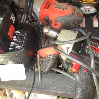 Drills- Craftsman Drill, Black & Decker Drill