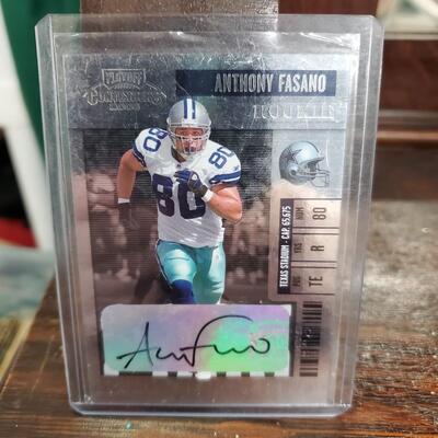 Anthony Fasano autograph