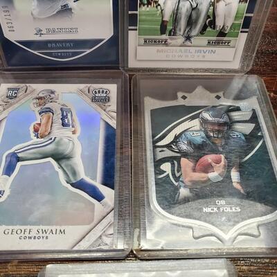 Lot of 5 football cards