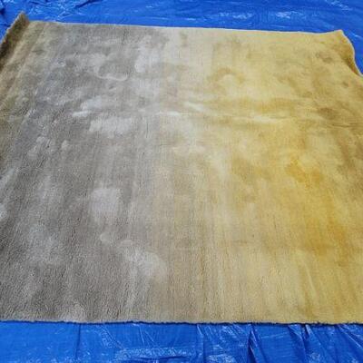 Rug 8 
8 x 10 Ombre grey to yellow (see next slides)
